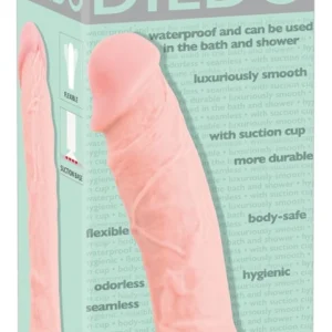 You2Toys Medical Silicone Model 24 cm with Suction Base, Skin Tone