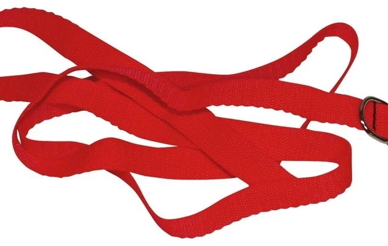 Bad Kitty Red Giant 8-Piece Bondage Kit with Adjustable Cuffs