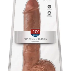 Pipedream King Cock 10 Inch Intimate Machine with Suction Cup Tan