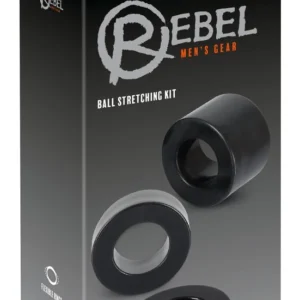 Rebel Ball Stretching Kit 3-Piece Set - Adjustable Silicone Rings