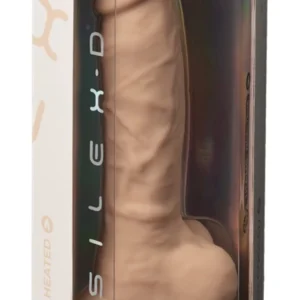 SilexD Model 1 Silicone-Coated Flexible Intimate Device 18.8 cm Beige