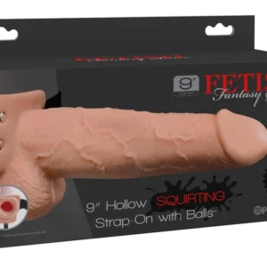 Fetish Fantasy Strap-On 9 inch Intimate Machine with Squirting System