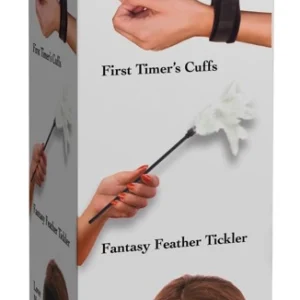 FFS Sensual Seduction Kit 3-Piece Soft Bondage Set with Satin Blindfold