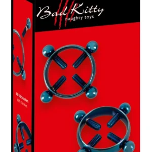 Bad Kitty Blue Moon Adjustable Nipple Jewellery Stainless Steel 2 pcs