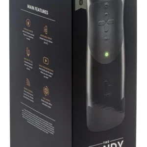 The Handy 1.1 Interactive Automatic Stroker, Adjustable, Black, 23cm