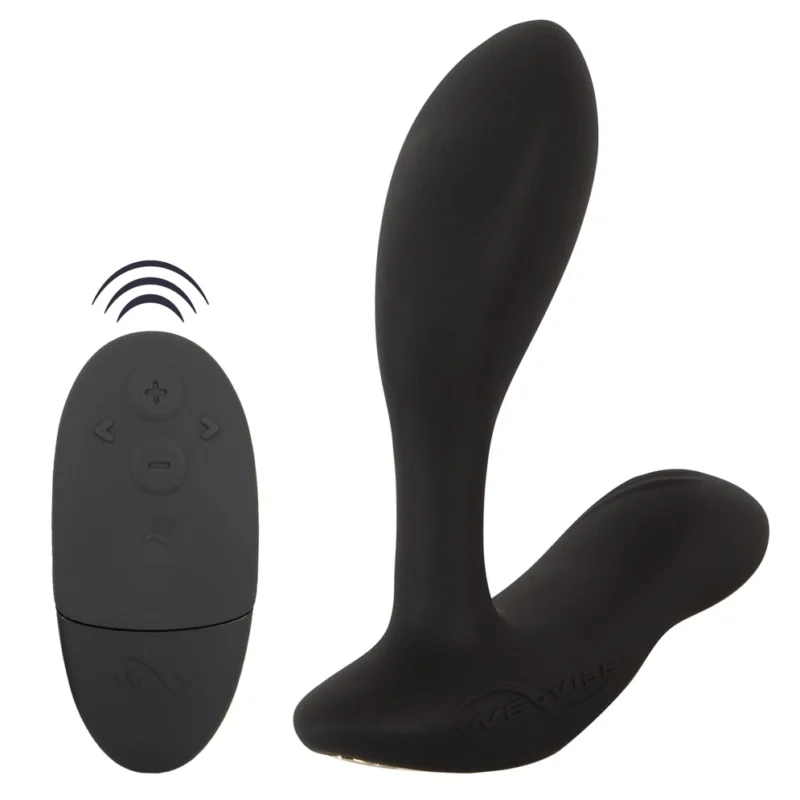 We-Vibe Vector+ Intimate Wellness Device Charcoal Black App-Controlled