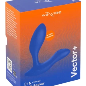 We-Vibe Vector+ Intimate Wellness Device Royal Blue Bluetooth App Control