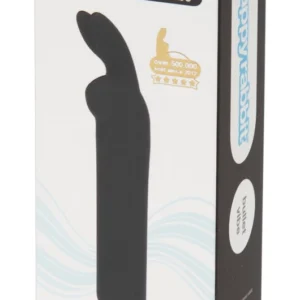 Happy Rabbit Bullet Vibe Black - Compact Rechargeable Intimate Mini Massager
