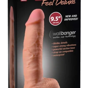 Pipedream Real Feel Deluxe No.9 Light Vibrating System 24 cm TPR