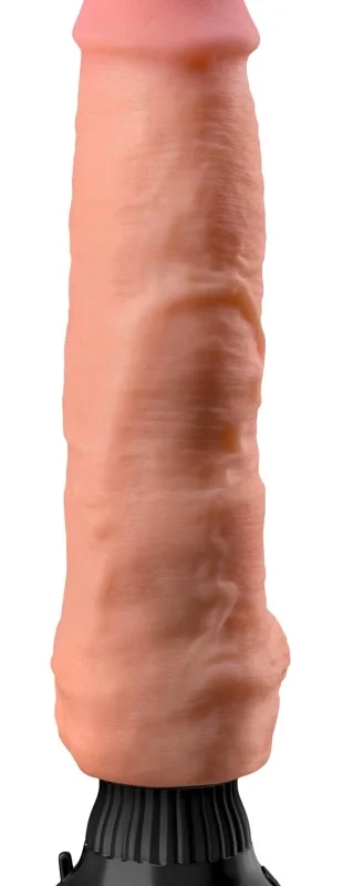 Pipedream Real Feel Deluxe No.9 Light Vibrating System 24 cm TPR
