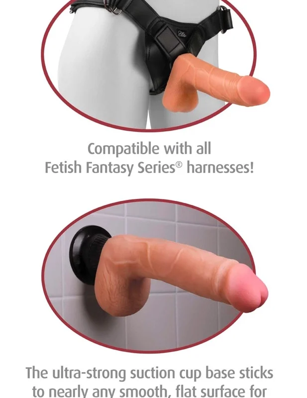 Pipedream Real Feel Deluxe No.9 Light Vibrating System 24 cm TPR