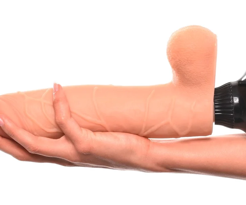 Pipedream Real Feel Deluxe No.9 Light Vibrating System 24 cm TPR