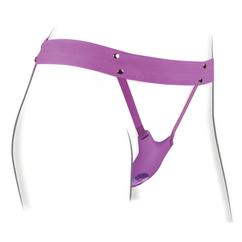 Fantasy For Her Ultimate Butterfly Wearable Vibrating System, Purple, Remote