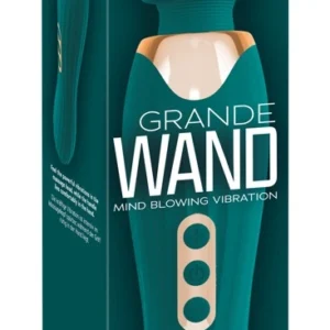 You2Toys Grande Wand Green - Powerful Massage Device, 29.3 cm
