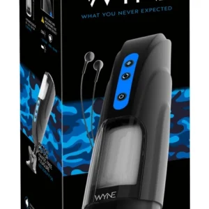WYNE Intimate Device 09 with Rotating Sleeve and Audio System, 28.9 cm