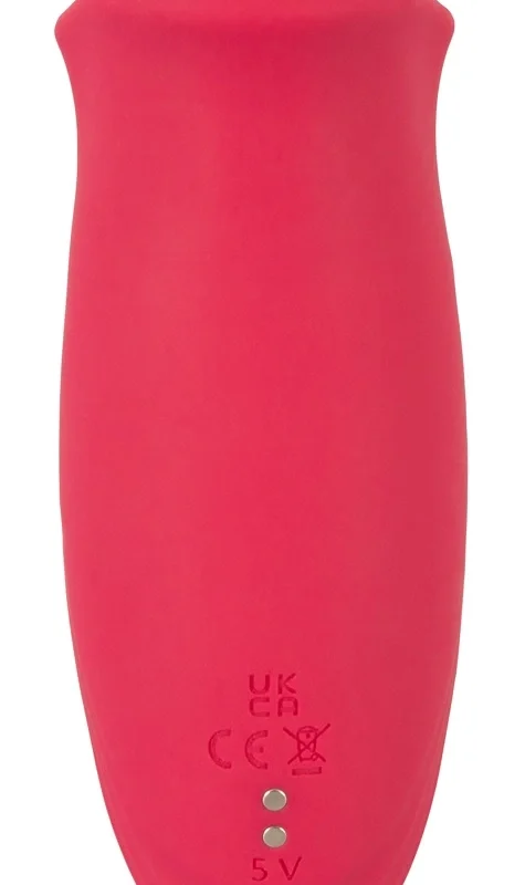 You2Toys Oral Fun Vibrator Moving Lips Silicone Pink 13cm