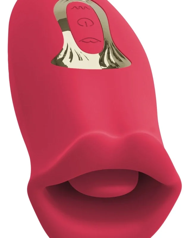 You2Toys Oral Fun Vibrator Moving Lips Silicone Pink 13cm
