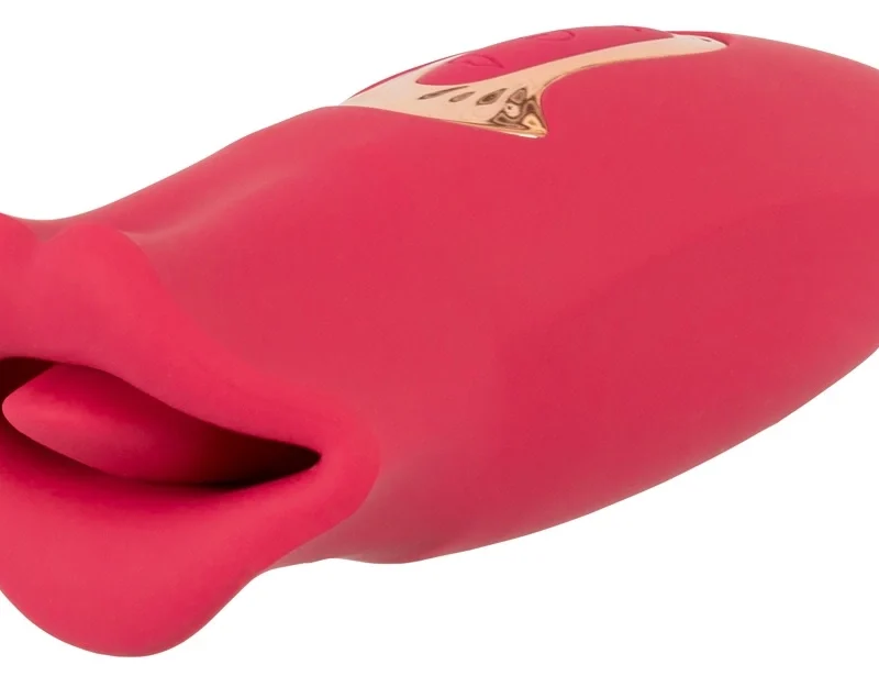 You2Toys Oral Fun Vibrator Moving Lips Silicone Pink 13cm