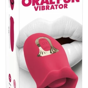 You2Toys Oral Fun Vibrator Moving Lips Silicone Pink 13cm