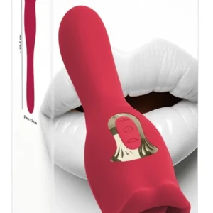 You2Toys Oral Fun Vibrator L Dual-Ended Moving Lips Pink 22.2cm