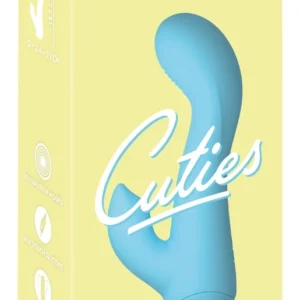 Cuties Mini Vibrator Blue 4th Gen - Compact Dual-Action Soft Touch