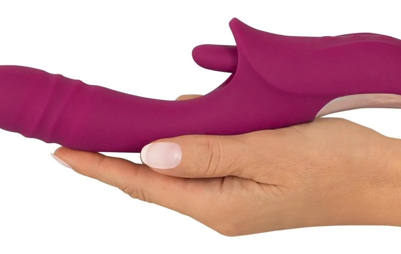 Javida Licking & Thrusting Intimate Machine Silicone, 22.5 cm, Pink