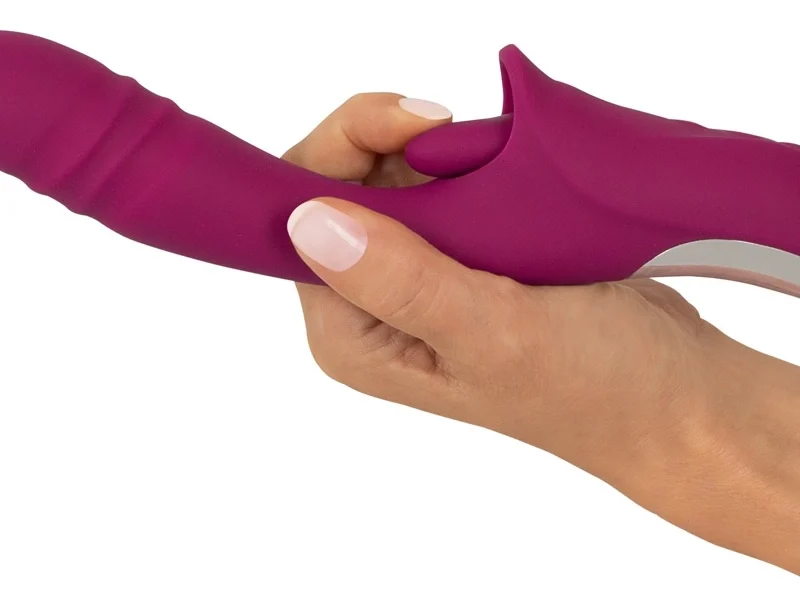 Javida Licking & Thrusting Intimate Machine Silicone, 22.5 cm, Pink