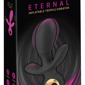 You2Toys ETERNAL Inflatable Triple Stimulation Device, Purple, 18.9cm
