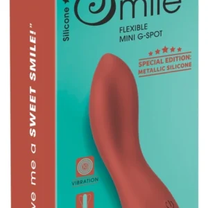 Sweet Smile Metallic Flexible Mini Intimate Massager 18cm Silicone