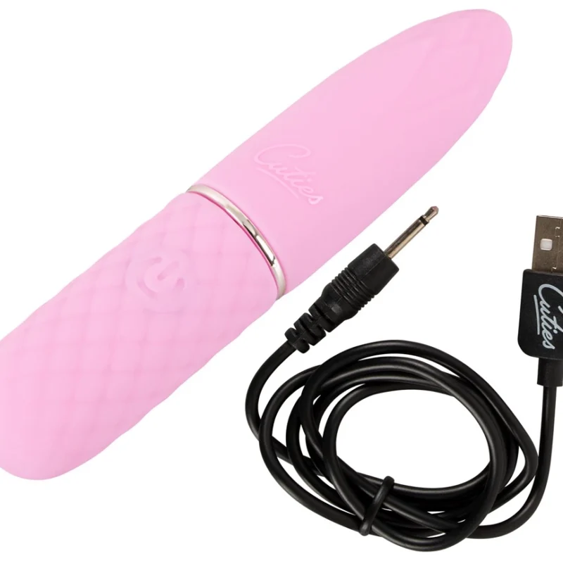 Cuties Mini Vibrator Rose 5th Gen - Compact Silicone Model, 10 Modes