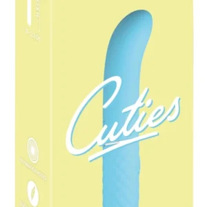 Cuties Mini Vibrator Blue 5th Gen - Compact Silicone Model, 10 Modes
