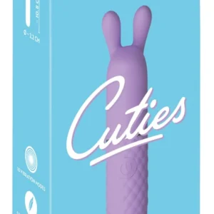 Cuties 5th Gen Rabbit Vibe Mini Intimate Device Purple 10 Modes