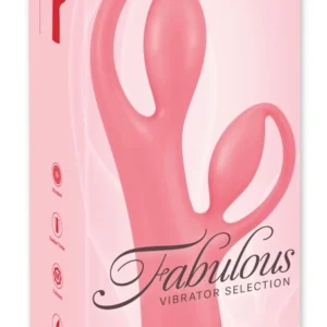 You2Toys Fabulous Dual Motor Vibrator Pink 25cm Waterproof Silicone