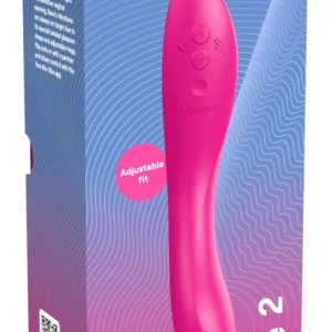 We-Vibe Rave 2 Fuchsia Smart Dual Motor Flexible Silicone Device