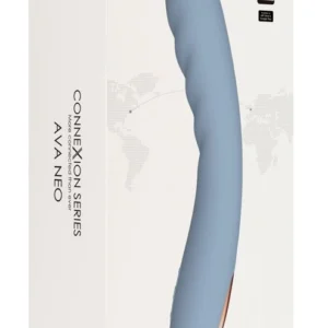 Svakom Ava Neo Cornflower Blue App-Controlled Thrusting Device 19.6cm