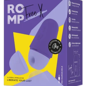 ROMP Free X Intimate Wave Technology Compact Waterproof Massager