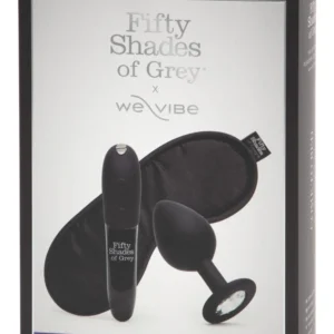 Fifty Shades of Grey FSOG Come To Bed Gift Set - Vibrator, Plug & Blindfold