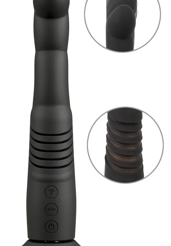 Couples Choice G & P-Spot Thrusting Vibrator with Removable Suction Cup