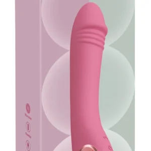 You2Toys Slim G-Spot Rose Vibrating Massager, 10 Modes, Pink, 21.4cm