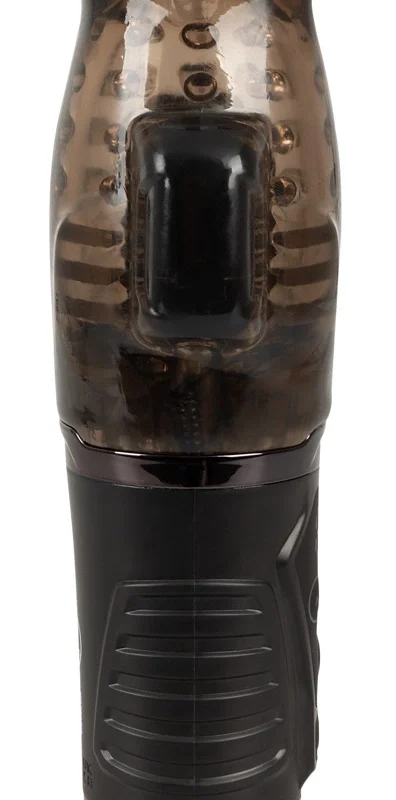 Stroker Handy Sucking Intimate Machine Dual Vibration Black 21.7cm