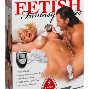 Fetish Fantasy Series Shock Therapy Electro-Stimulation Set, 4 Pads
