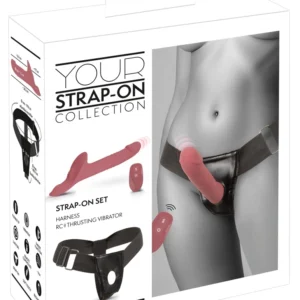 You2Toys Your Strap-On Pink - Dual Motor, Remote, Adjustable Harness