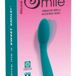 Sweet Smile Nodding Head Vibrator - 10 Modes, Waterproof, Silicone, 18.2cm
