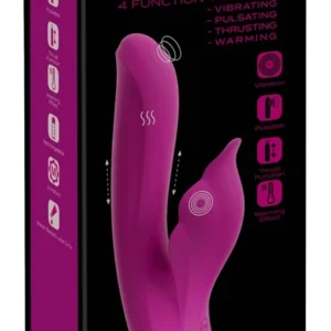 Javida 4F Vibe Heating System - Multispeed Silicone Intimate Device 24cm