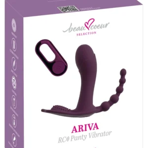 beau coeur ARIVA RC Panty Triple-Action Remote System, Black, 11.7 cm