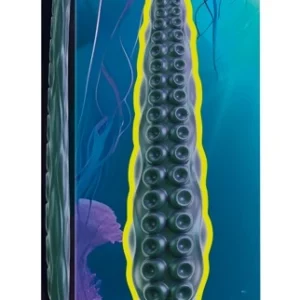 Beasty Cocks Octo Vibes silikoninis čiuptuvo vibravimo įtaisas 27cm metalinis