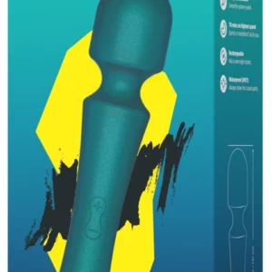 ROMP Presto Metallic Wand Massager - 10 Modes, Waterproof, 20cm