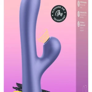 ROMP Pulse Dual Stimulation Vibrator Metallic, Waterproof, 22 cm