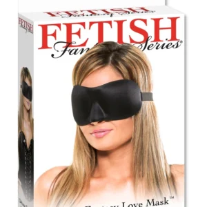 FFS Deluxe Fantasy Black Padded Comfort Eye Mask One Size