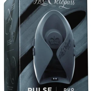 Hot Octopuss Pulse Duo 2025 Intimate Stimulation System, Compact, Black